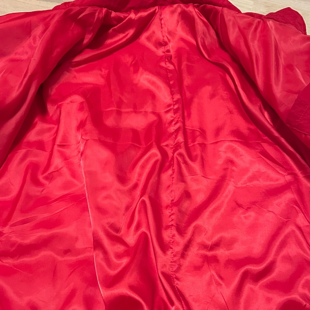 Red Quilted Jacket - Picture 4 of 5